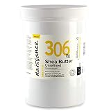 Naissance Manteca de Karité BIO n. º 306 – 500g – Pura, natural, certificada ecológicamente, sin refinar, elaborada de forma artesanal y vegana – Obtenida de forma ética y sostenible en Ghana.