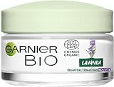 Garnier Bio Crema Anti - Edad Noche Regeneradora Aceite Esencial Lavanda Ecológico y Aceite Jojoba Ecológico - 50 ml