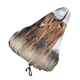 Bong6o Highland - Funda para asiento de bicicleta unisex extra suave y duradera, resistente al agua