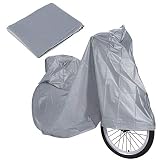 LINKLANK - 1 funda impermeable para bicicleta al aire libre, cubierta contra el polvo para vehículos eléctricos y motocicletas