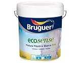 BRUGUER 5159758 PINTURA PLÁSTICA ECOLOGICO ECOSENSE BLANCO LUMINOSO 4 L