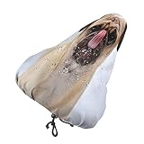 Bong6o Funny Pug Dog - Funda para asiento de bicicleta unisex extra suave y duradera, resistente al agua