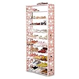 organizador de zapatero 11 niveles de zapatos Estantes de almacenamiento apilables extensibles Estantes de la torre de zapatos para pasillo Cuarto de baño Sala de estar y pasillo Zapatero de servicio