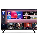KONDOON RS32F FHD Smart TV, 32 Inch, 80 cm, 1920 * 1080, Wi-Fi, Netflix, Youtube, Spotify, DVB-T2/S2/T/S/C, Ultra Thin, [Energy Class A]